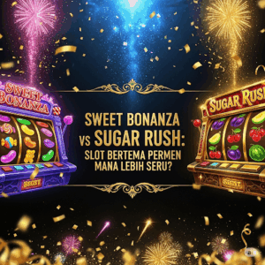 Sweet Bonanza vs Sugar Rush : Slot Bertema Permen Mana Lebih Seru?